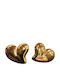 Earrings made of Steel Gold Plated