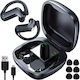Izoxis 22592 In-ear Bluetooth Handsfree Căști cu Carcasă de Încărcare Negru