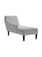 Recliner Stoff Gray L110xW54xH70cm