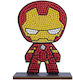 Set Pictură cu Diamante Craft Buddy Crystal Art Buddies Iron Man 7 Piese