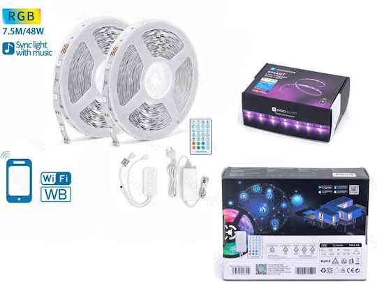 Aigostar LED Лента 12V RGB Светлина 7.5м