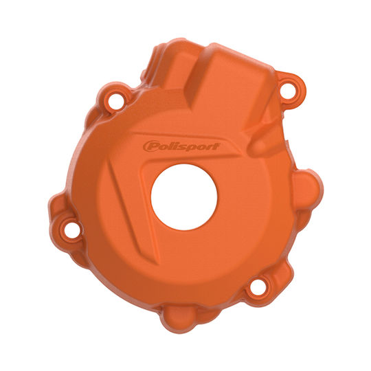 Polisport Motorcycle Engine Cover Protector KTM EXC-F Orange