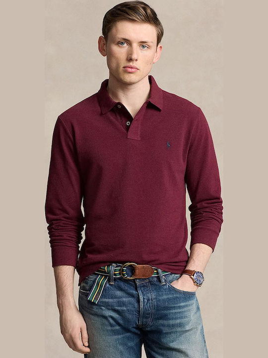 Ralph Lauren Polo Μπλούζα Μακρυμάνικη Μπορντό