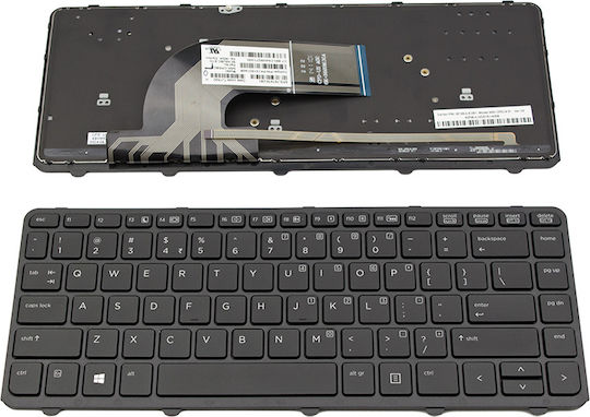 Laptop Keyboard for HP ProBook 430 G2 440 G0 440 G1 440 G2 445 G1 445 G2 640 G1 645 G1 with Frame Backlit and English (US) Layout in Black Color 105466