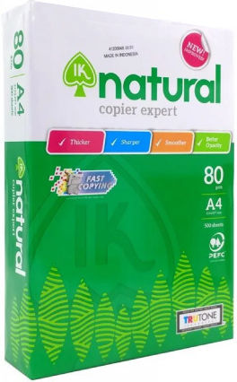 Φωτοτυπικό Χαρτί Α4 80γρ Natural 500φ
