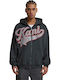 Herren Sweatshirt mit Kapuze Anthrazit Hellgrau
