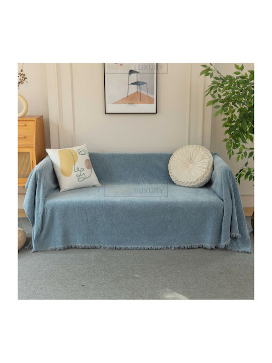 My Home Luxury Bolivia Three-Seater Sofa Throw ...