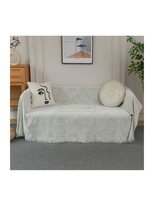 My Home Luxury Bolivia Three-Seater Sofa Throw ...