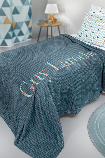 Guy Laroche Κουβέρτα Fleece Ultra Soft Two 2 Twenty Μπλε 160x220εκ. Guy Laroche Κουβέρτα Fleece Ultra Soft Two 2 Twenty Μπλε 160x220εκ.