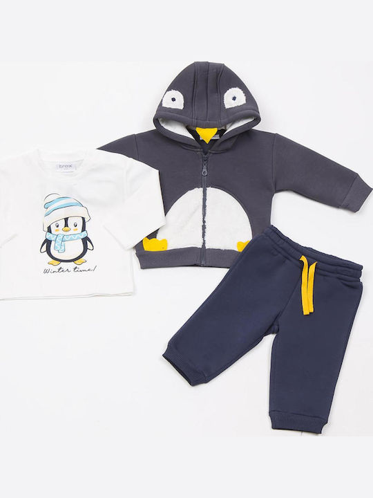 Trax Kinder Sweatpants Set - Jogginganzug Anthracite