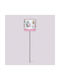 Oxygen Alice in wonderland Floor Lamp H165cm. with Socket for Bulb E27 Pink