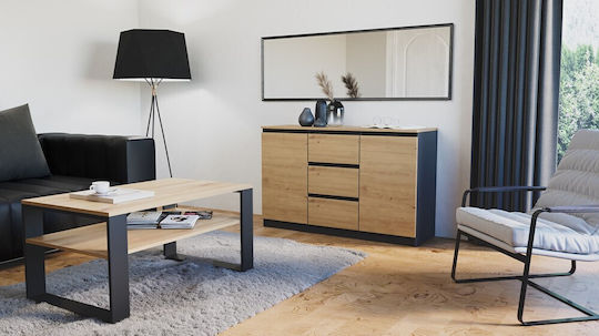 Malwa 2d3s/ba Anthracite Sideboard with Drawers