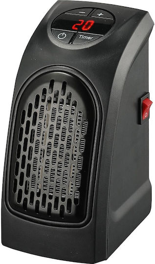 Elite Αερόθερμο Δωματίου Τοίχου Μαύρο 400W