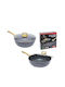 ForHome Pan With Lid made of Aluminum with Stone Coating 28cm