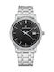 Claude Bernard Classic Ανδρικό Ρολόι Μπαταρίας με Ασημί Μεταλλικό Μπρασελέ