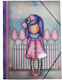 Santoro Folder with Rubber Band for Paper A4 Su...