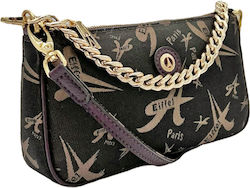 La tour Eiffel Leather Women's Clutch