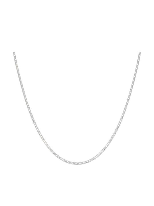 Tasoulis Jewellery Collection White Gold Chain Neck 9K