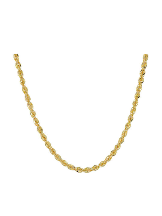 Tasoulis Jewellery Collection Χρυσή Αλυσίδα Λαιμού 14Κ