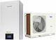 Gree Versati III Αντλία Θερμότητας 14kW Μονοφασική 60°C Split