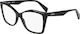 Liu Jo Femei Plastic Rame Ochelari Fluture Negru LJ2805-001