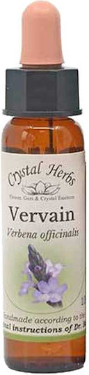 Crystal Herbs Σταυροβότανο (vervain) Flower Essence 10ml 1pcs