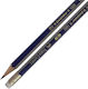 Faber-Castell 1221 Сет от 12 Моливи B с Гума Златист
