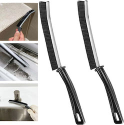 2 Stück multifunktionale Reinigungsbürsten für schwer erreichbare Stellen, geeignet für Lücken um Spülen, Badezimmerbecken, Toilettendeckel, Fugen 2 Stück multifunktionale Reinigungsbürsten für schwer erreichbare Stellen, geeignet für Lücken um Spülen, Badezimmerbecken, Toilettendeckel, Fugen