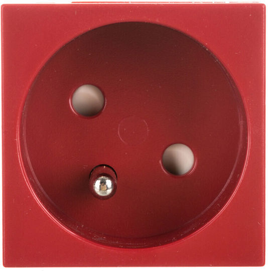 Tehalit.gb-eg контакт U 33st единичен 45x45mm без халоген червен Eer1333020