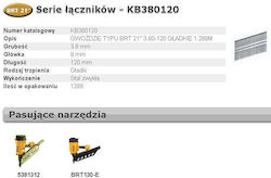 Bostitch Nägel Brt21 3,80 x 120mm 1288 Stk Kb380120