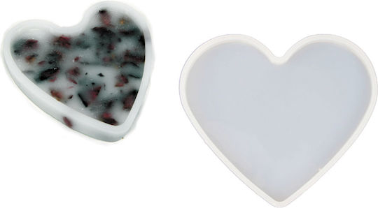 Matriță din silicon inimă 11,5cm X 10cm 0515336 bucăți