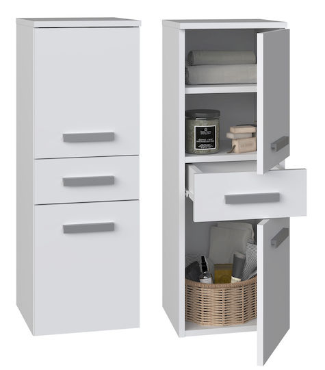Nel V Dds White Bathroom Column Nel V Dds White Bathroom Column