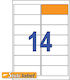Sticki Etichete autoadezive A4 Dreptunghiulare 99.1x38.1mm