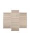 Polcarpet Oriental Kazak 692 Σετ Μοντέρνα Χαλιά Κρεβατοκάμαρας Bone Beige orientalkazak692beigebedset 3τμχ