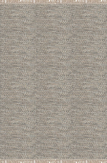 Χαλί Μάλλινο Wool Kilim Brown Black 160x230 Polcarpet
