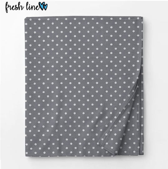 for Single Bed 160x240cm Gray