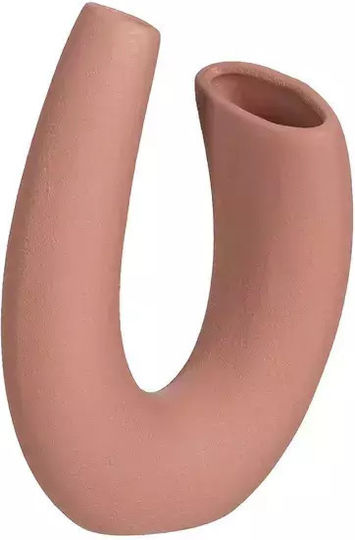 Ixia Regal Decorative Vase Orange 20x12x32.5cm