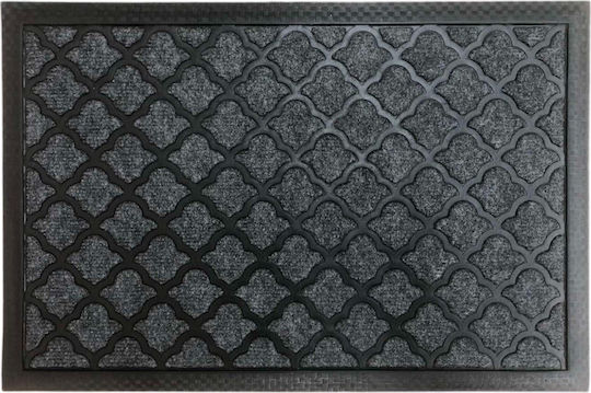 Sidi Home Plast Fußmatte Shell Grau 40x60cm E-0448 Grau
