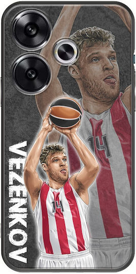 Stelele Euroleague Sasha Vezenkov Xiaomi Poco F6 5G TPU Negru Silicon Negru