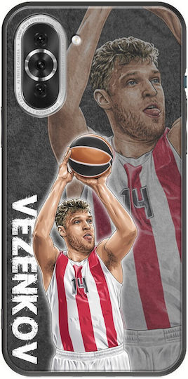 Euroleague Stars Sasha Vezenkov Huawei Nova 10 Pro Schwarzes TPU Schwarzes Silikon