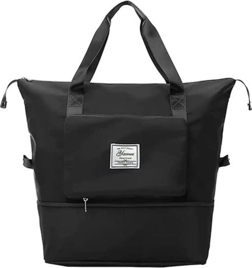 R&J Sack Voyage 35lt Black Fabric L42xW23xH28cm
