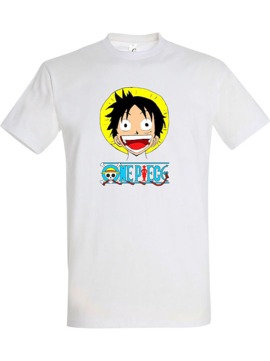 kirikoko Tricou pentru copii White Monkey D. Lu...
