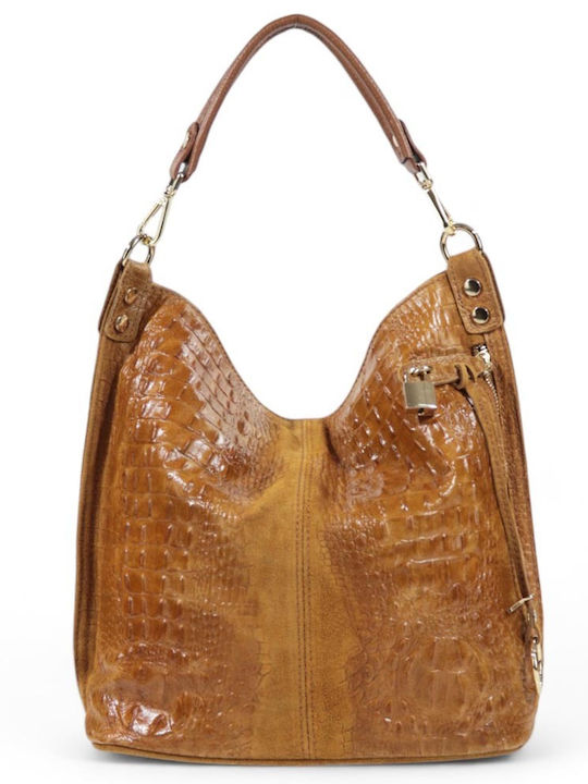 Passaggio Leather Кожена Дамска Чанта Шопър Пре...