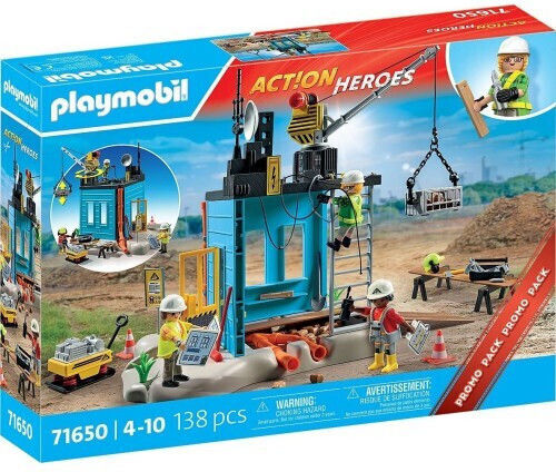 Playmobil MyLife Construction site for 4-10 years old