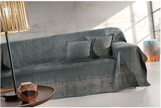 Guy Laroche Perth Armchair Throw P180xW150cm Petrol Blue