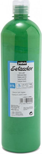 Setacolor Opaque Pebeo Verde Frunză 1lt