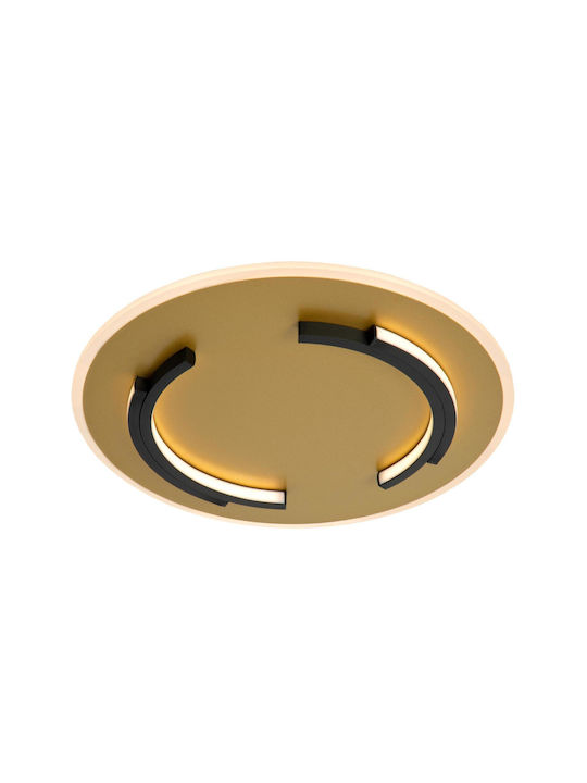 Lucide Lightning Lumină Plafonieră de Tavan 39.6buc Galbenă cu LED Integrat