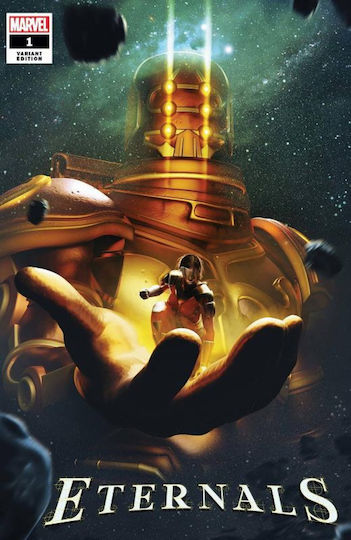 Comic Issue Eternals #01 1/50 Bosslogic Variant Cover