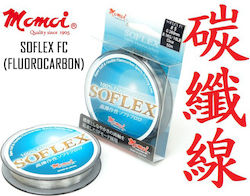 Momoi Fluorocarbon Fishing Line Transparent 50m / 0.117mm