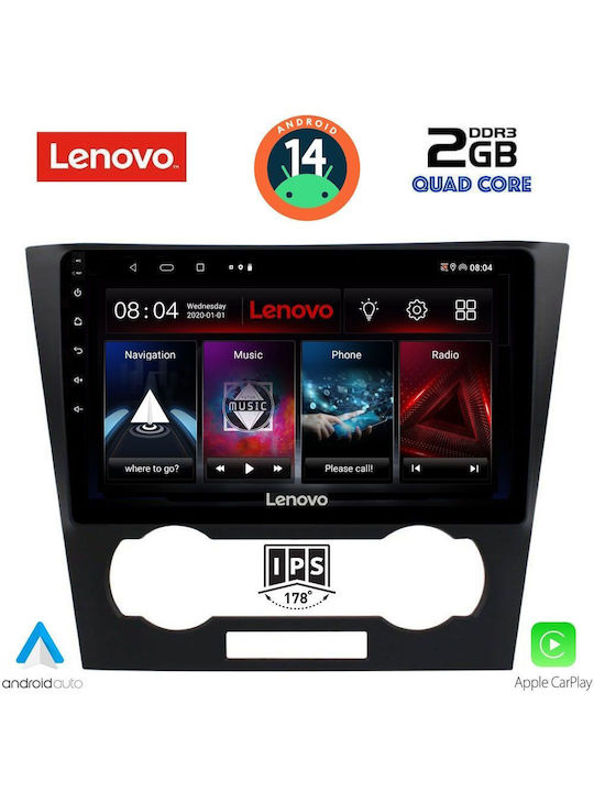 Lenovo Car Audio System for Chevrolet Epica 2006-2011 (Bluetooth/USB/AUX/WiFi/GPS/Apple-Carplay/Android-Auto) with Touch Screen 9"